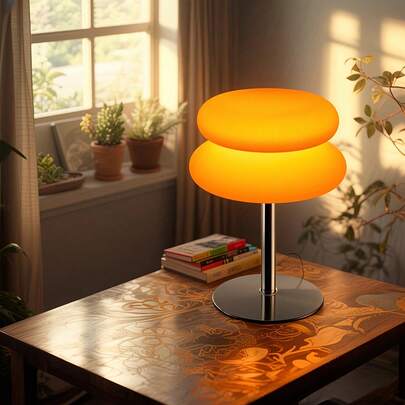 Double-Layer 3-Color Ambient Table Lamp